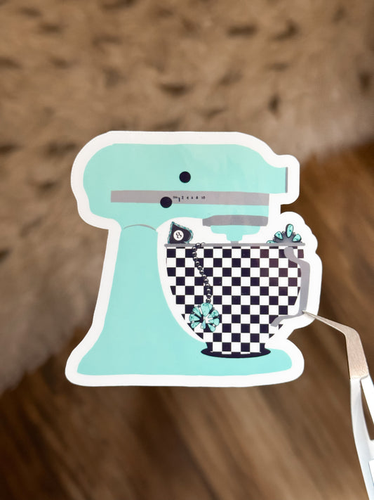 Western baker sticker