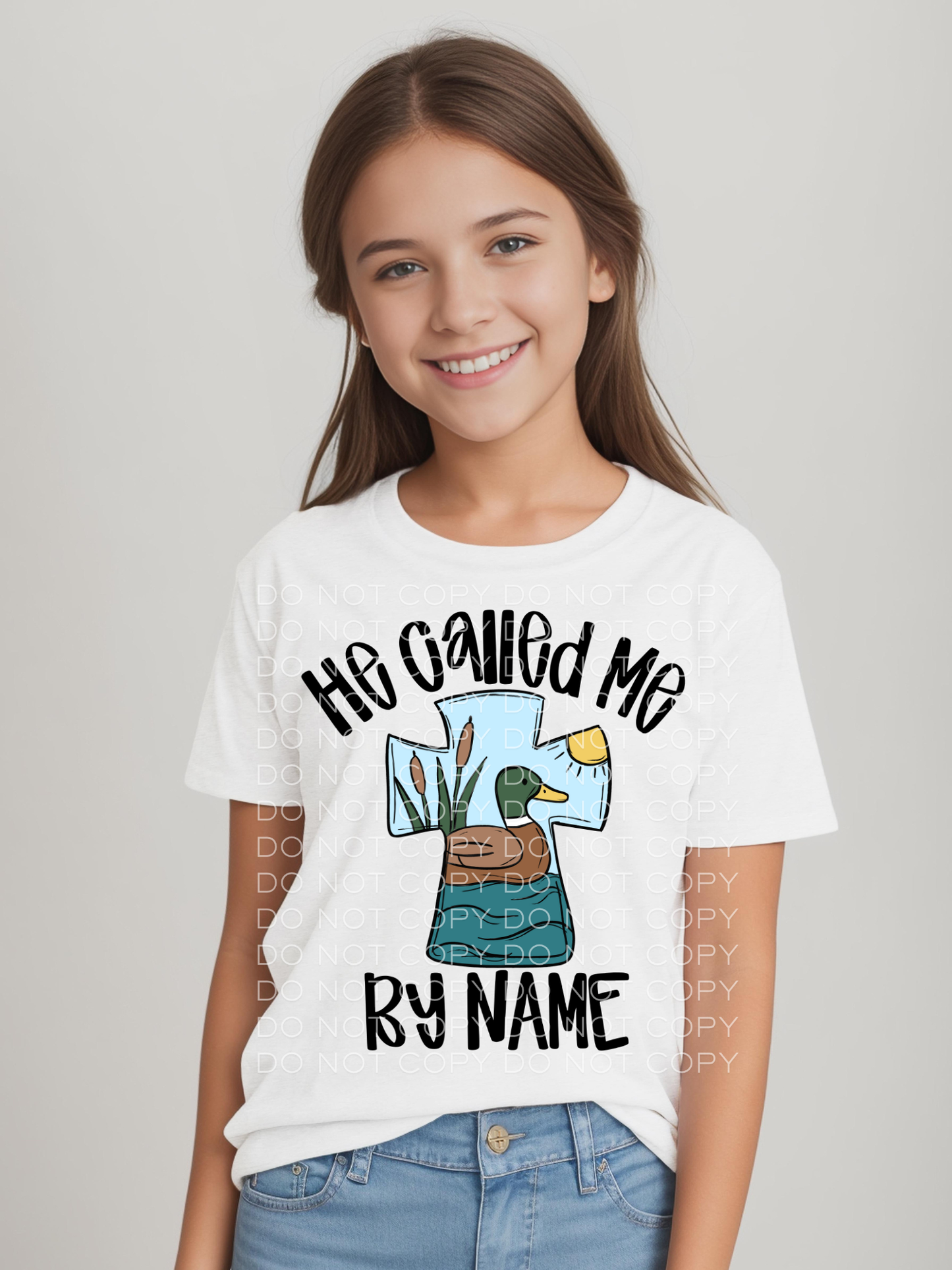 He Called Me By My Name Cross Duck