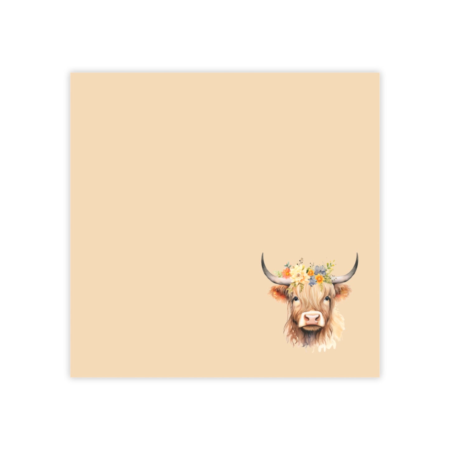 Highland Cow Post-it® Note Pads