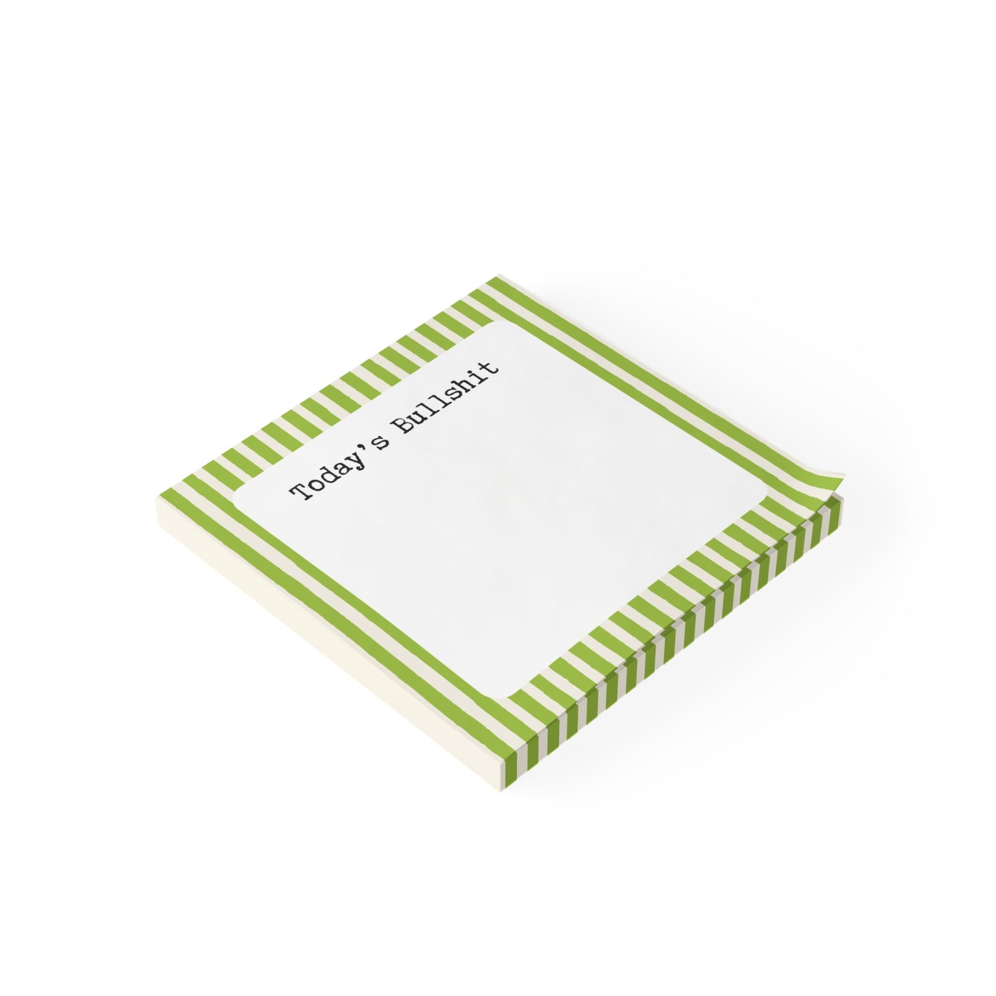 Today's Bullshit Post-it Note Pad