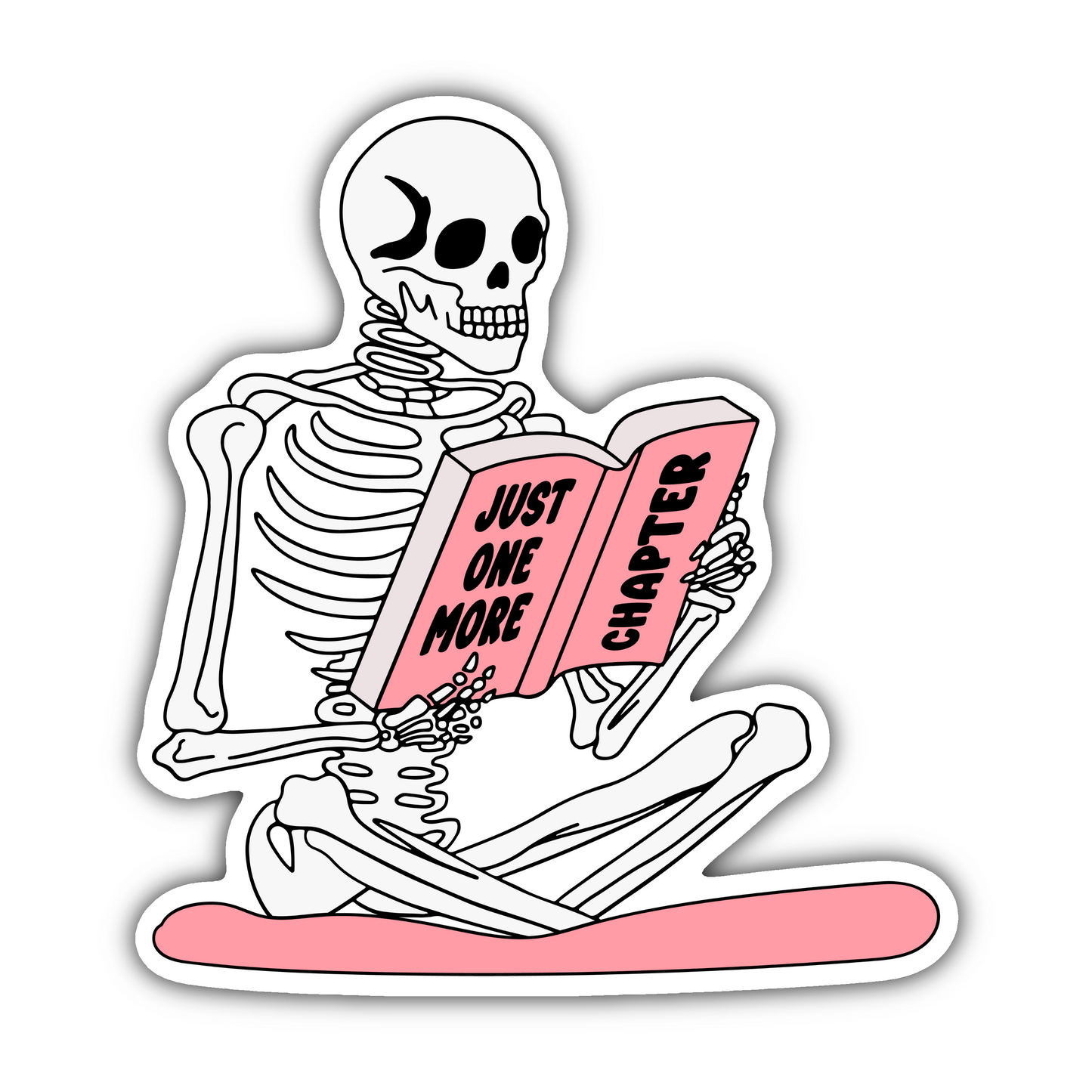 Just one more chapter sticker
