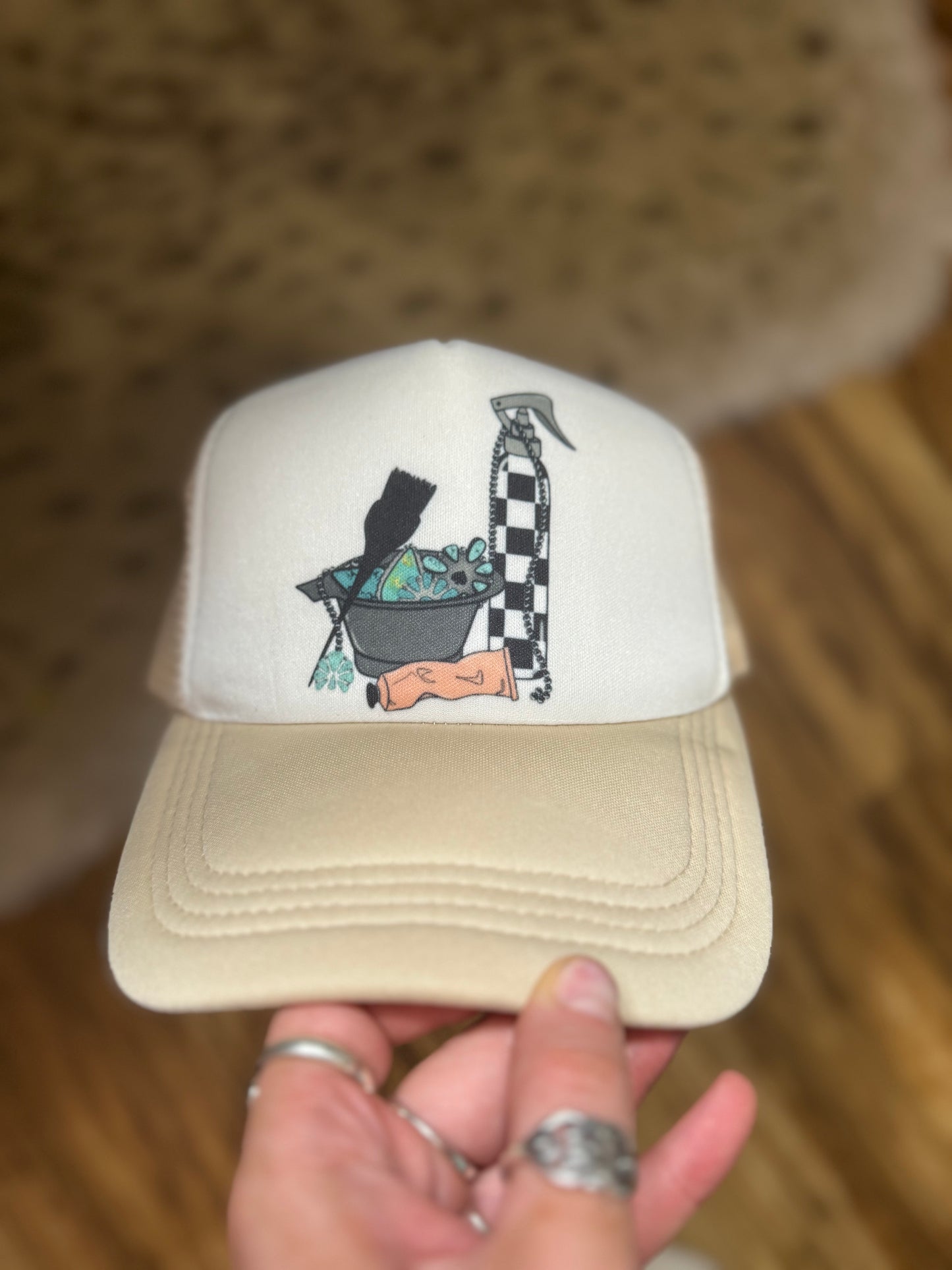 HAIRSTYLIST TRUCKER HAT