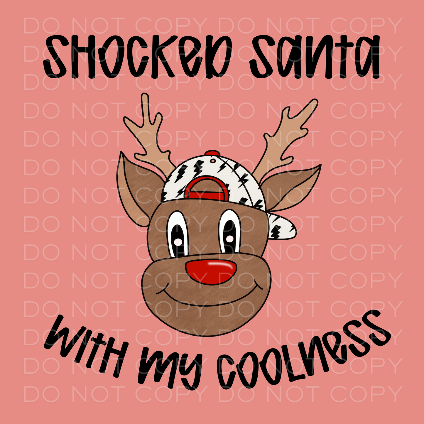 Shocked Santa With My Coolness PNG