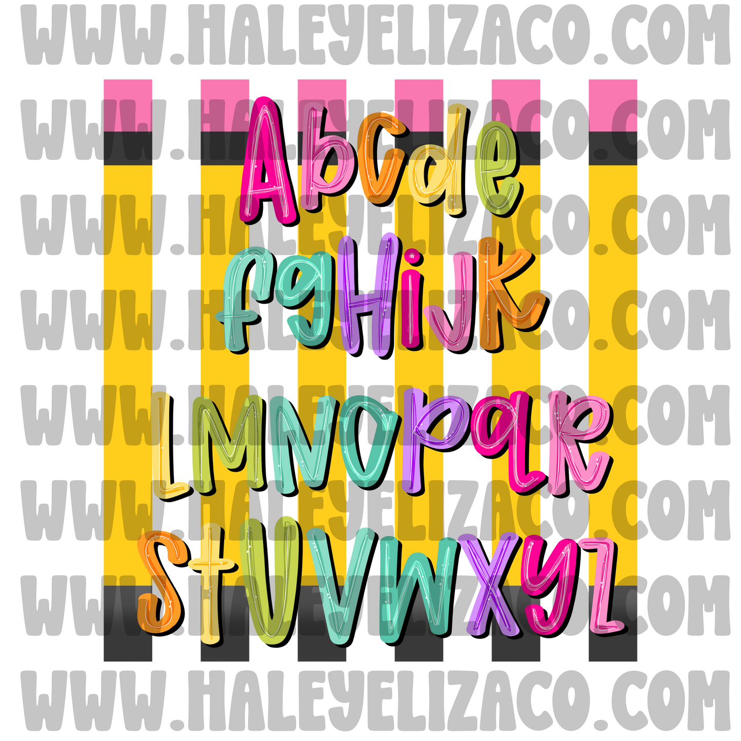 ABC PENCIL PNG