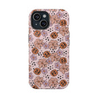 Floral Pumpkin Halloween Magnetic Impact Phone Case