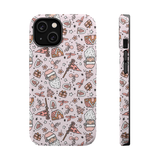 Boho Girly Christmas Magsafe Phone Case