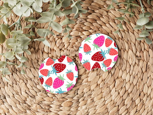 Berry Bliss Car Coasters