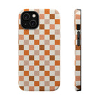 Retro Fall Checker MagSafe Impact Phone Case