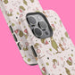 Pink Christmas Grinch Magsafe Phone Case