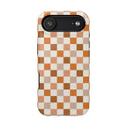 Retro Fall Checker MagSafe Impact Phone Case