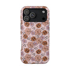 Floral Pumpkin Halloween Magnetic Impact Phone Case