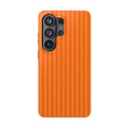 Orange Striped Magnetic Impact Phone Case