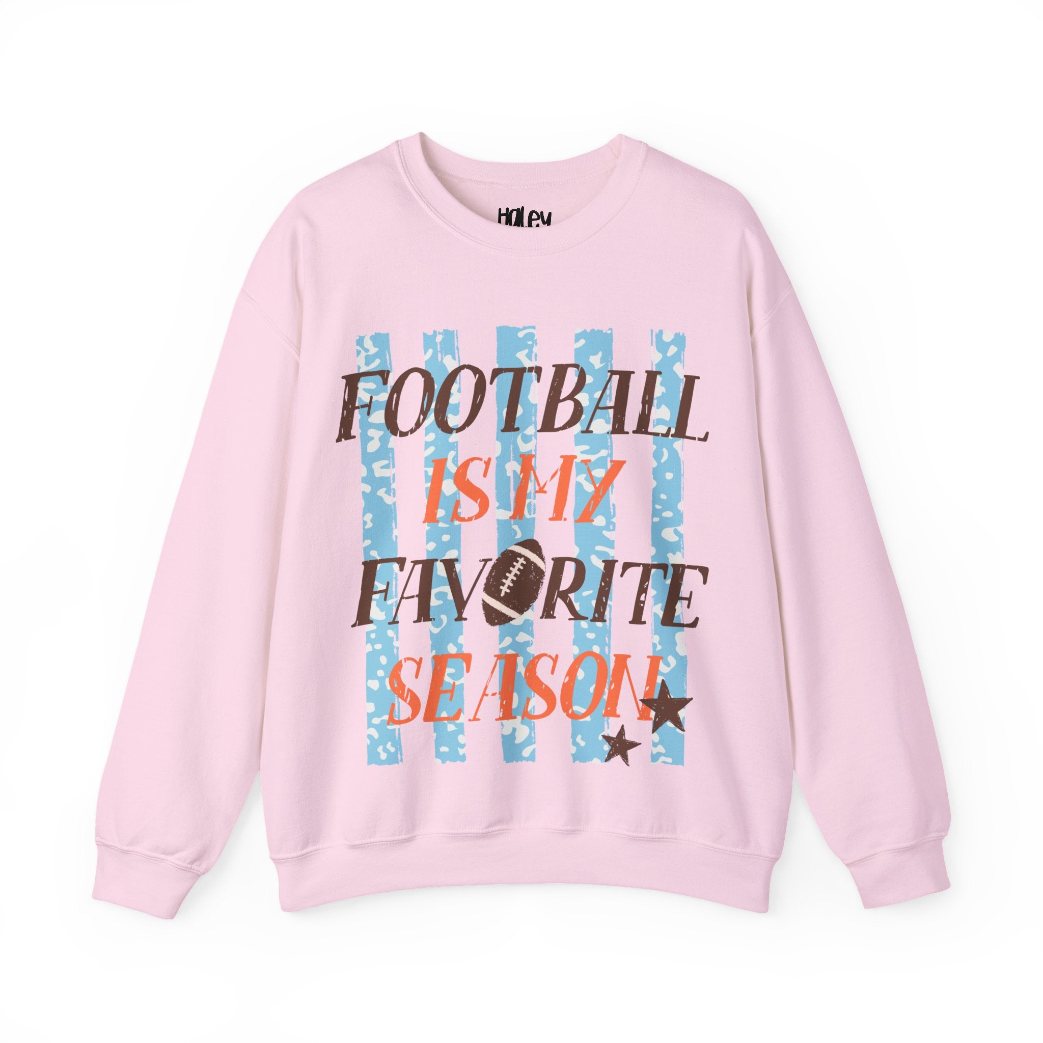 Football Is My Favorite Season Crewneck Sweatshirt