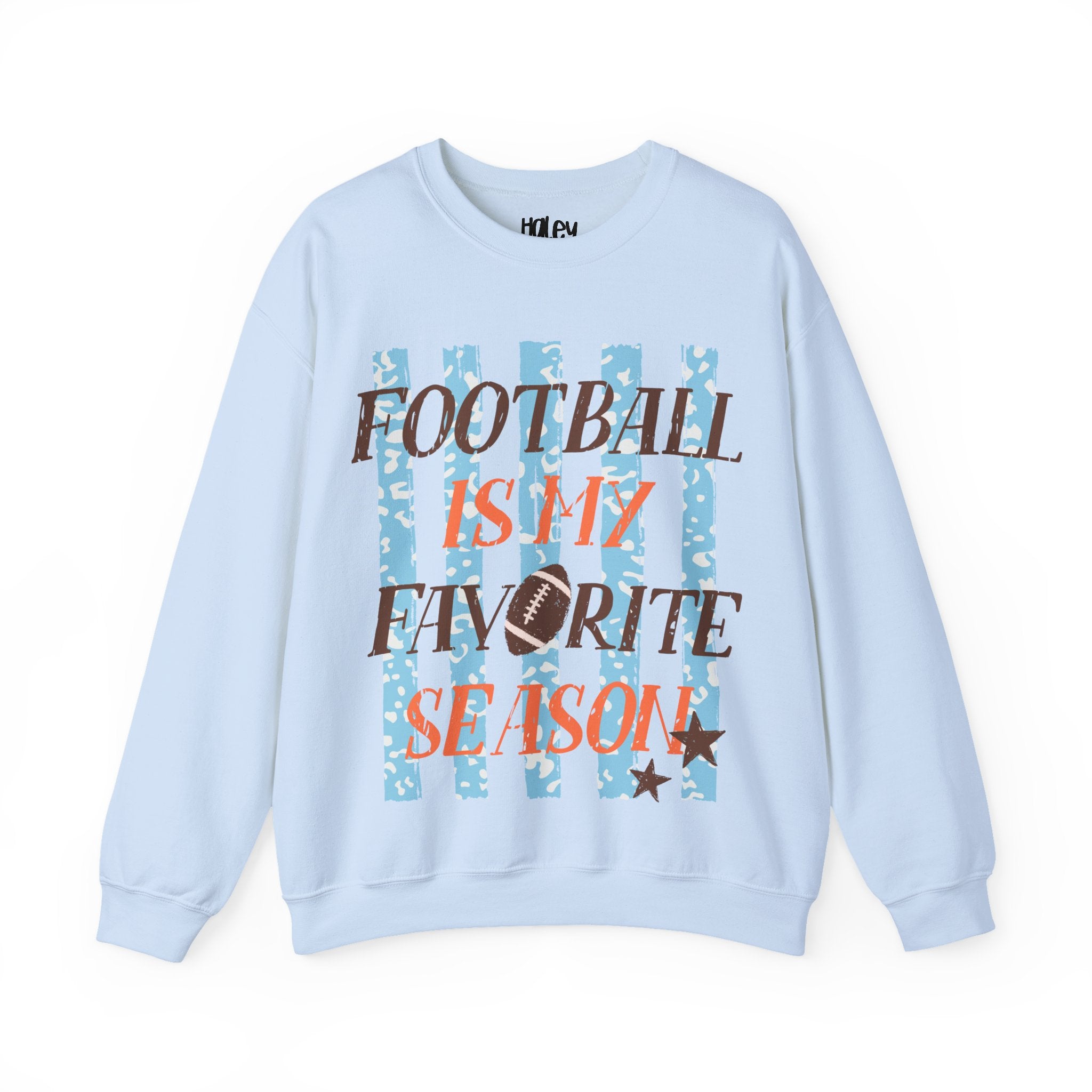 Football Is My Favorite Season Crewneck Sweatshirt
