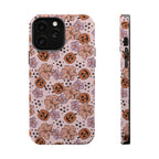 Floral Pumpkin Halloween Magnetic Impact Phone Case
