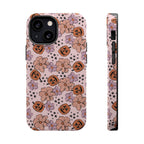 Floral Pumpkin Halloween Magnetic Impact Phone Case