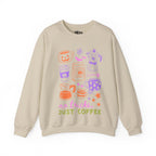 No Tricks, Just Coffee Sweatshirt