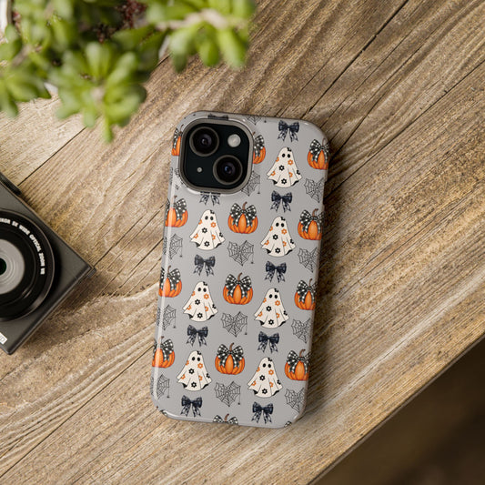 Halloween Coquette Ghost Pumpkin Magsafe Phone case