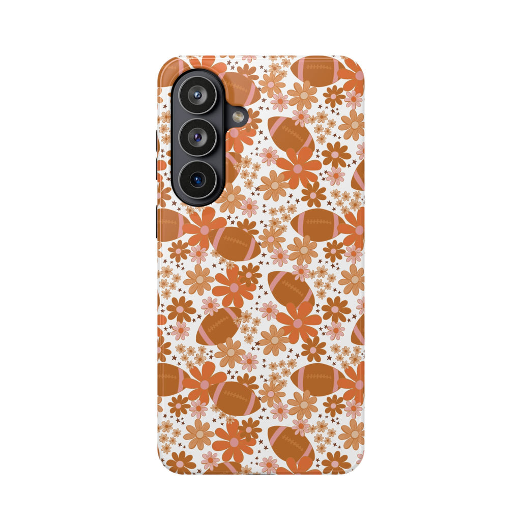 Floral Football Magnetic Impact Phone Case