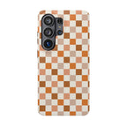 Retro Fall Checker MagSafe Impact Phone Case