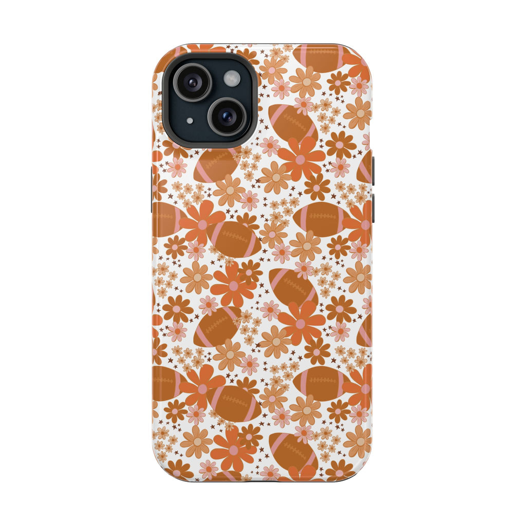 Floral Football Magnetic Impact Phone Case