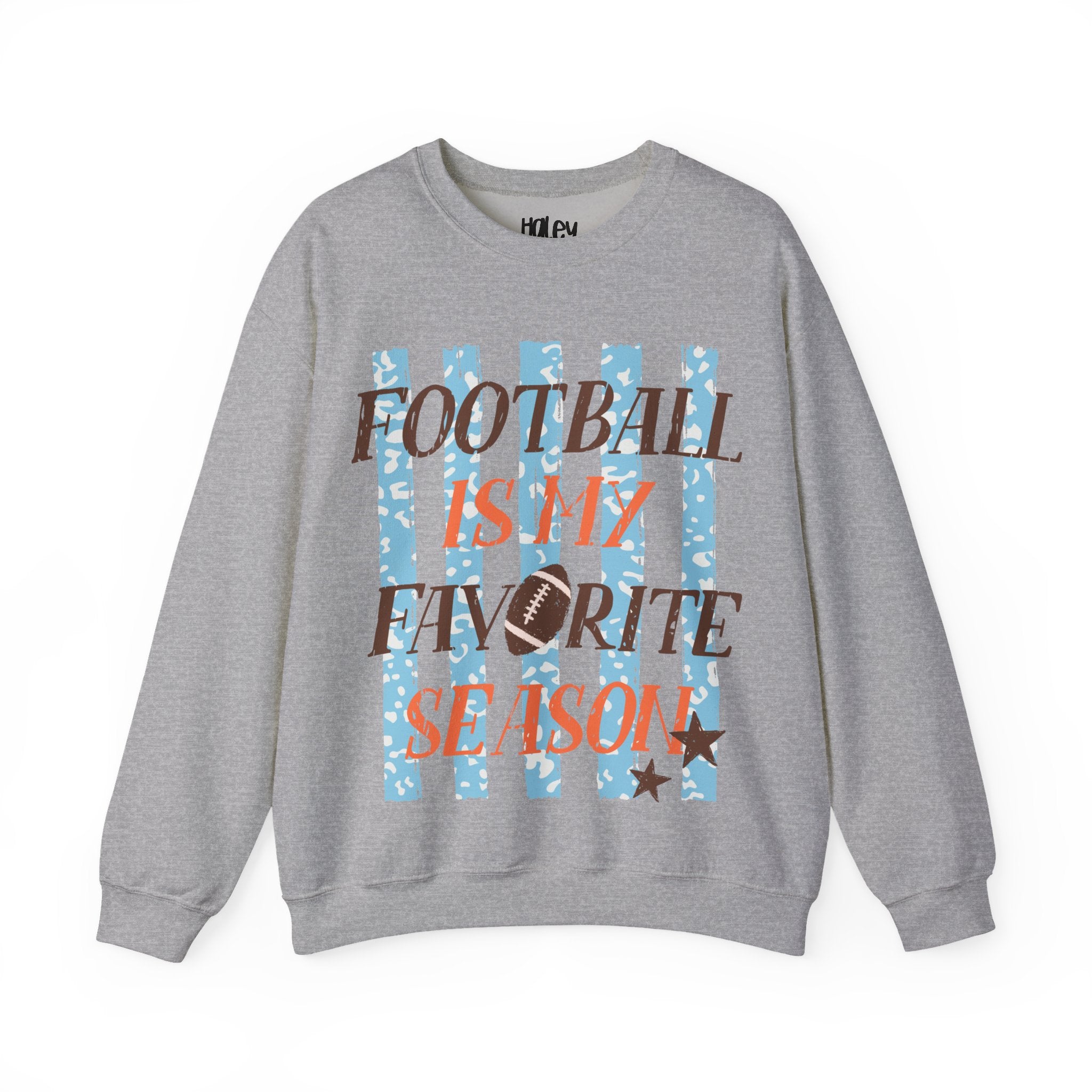 Football Is My Favorite Season Crewneck Sweatshirt
