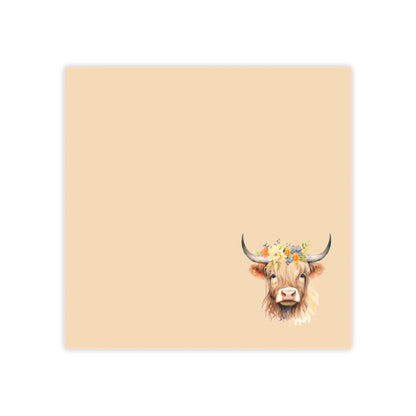 Highland Cow Post-it® Note Pads