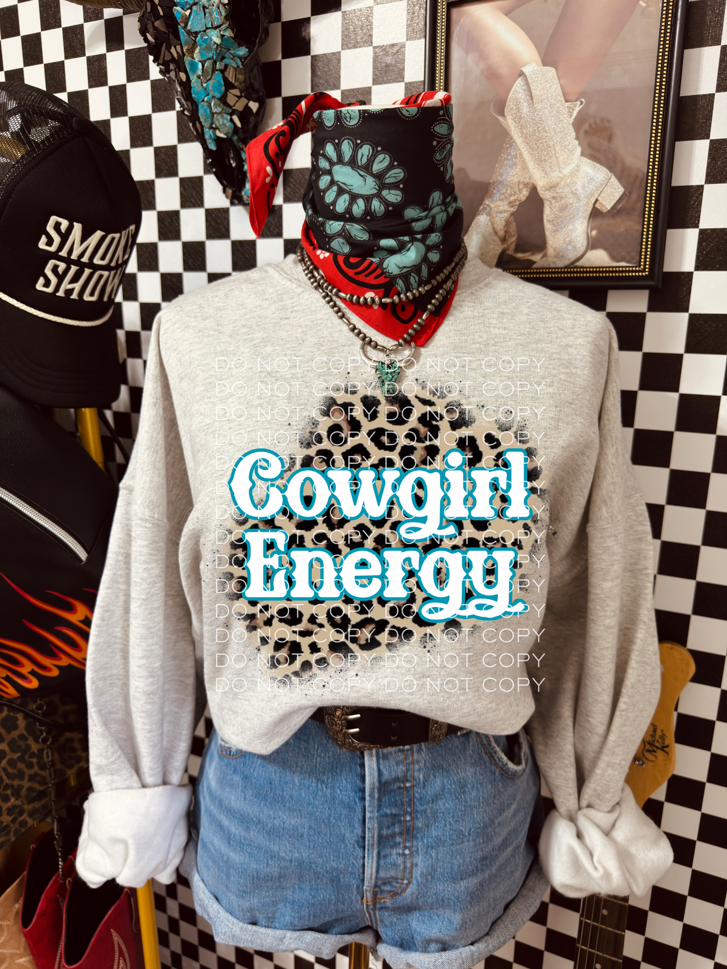 Turquoise Cowgirl Energy