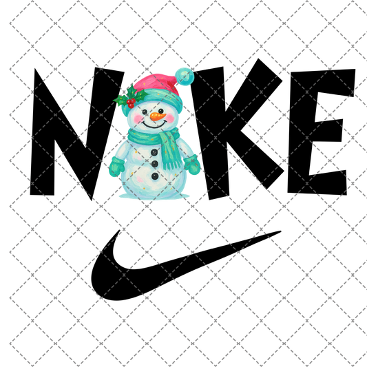 N*** Snowman PNG