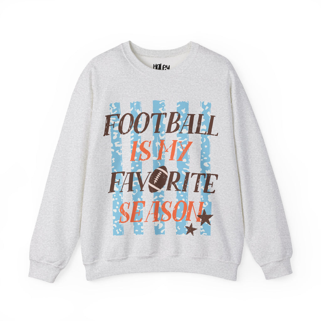 Football Is My Favorite Season Crewneck Sweatshirt