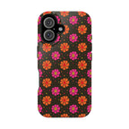 Ghost Retro Floral Magnetic Impact Phone Case