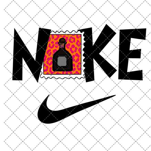 N*** Whiskey Stamp PNG