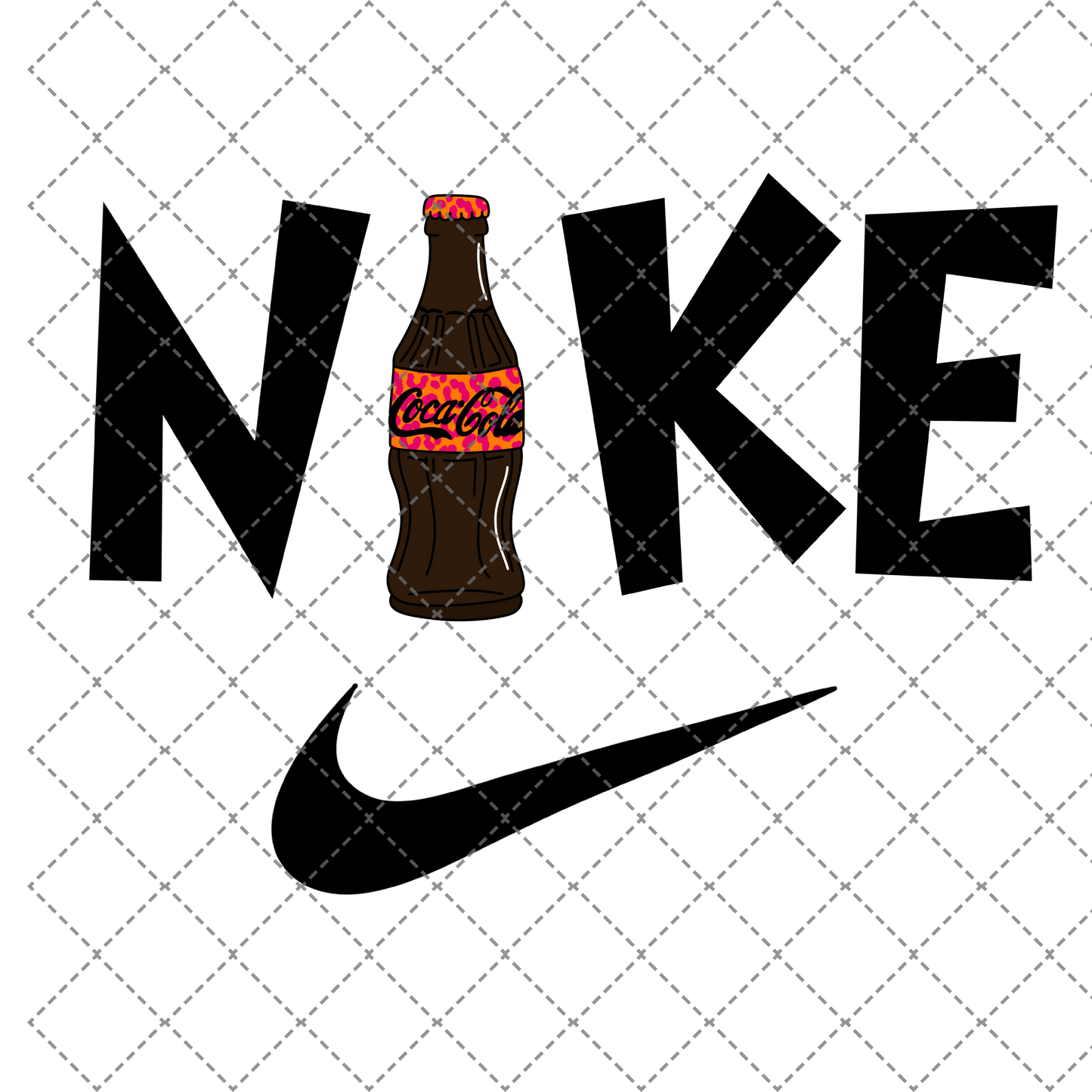 N*** Cheetah Glass Can PNG