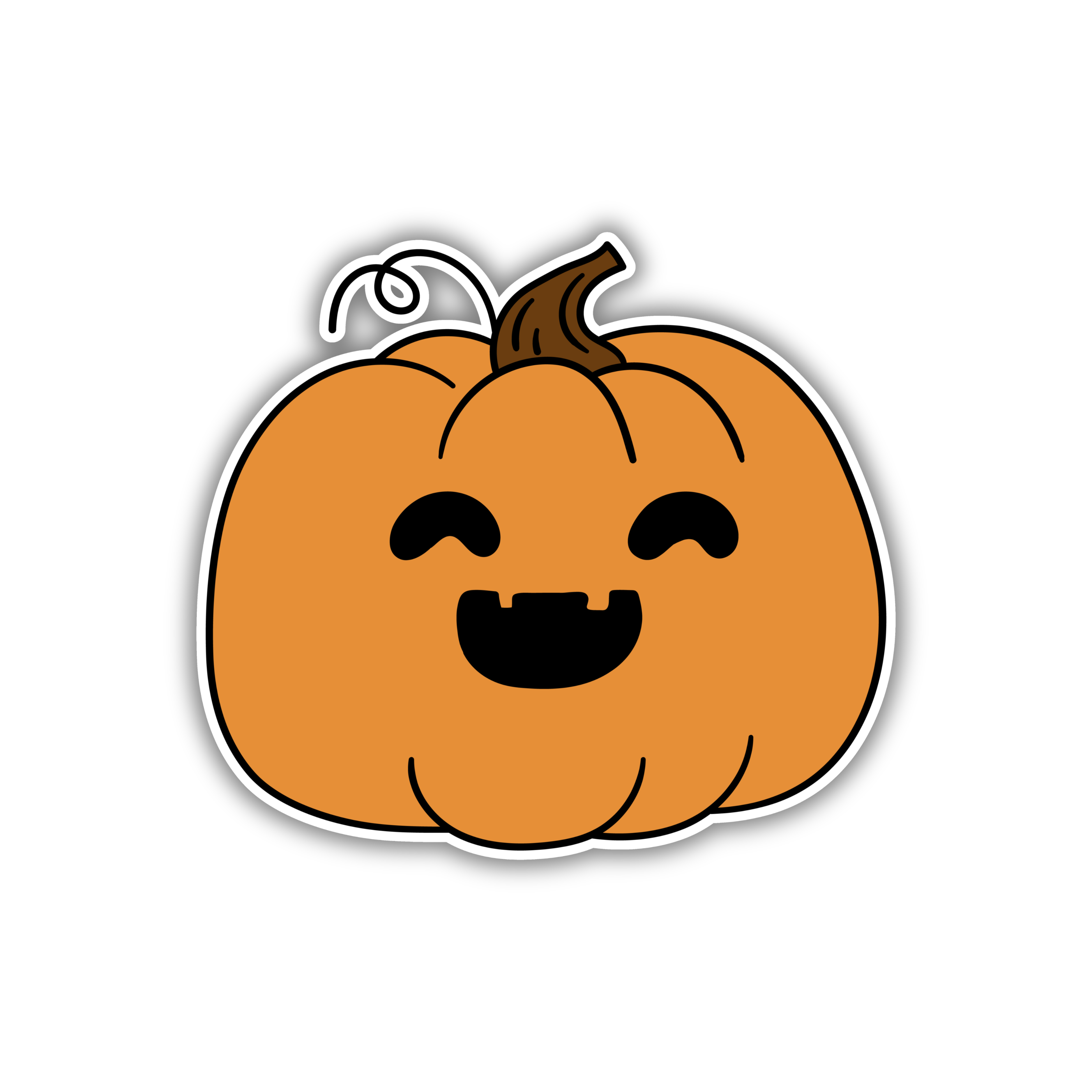 Happy Little Pumpkin Sticker