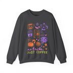 No Tricks, Just Coffee Sweatshirt