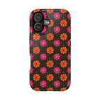 Ghost Retro Floral Magnetic Impact Phone Case