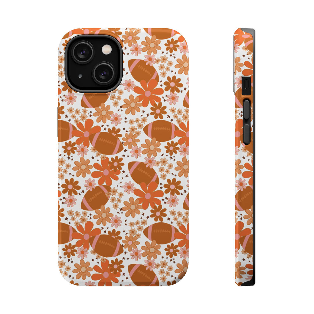 Floral Football Magnetic Impact Phone Case