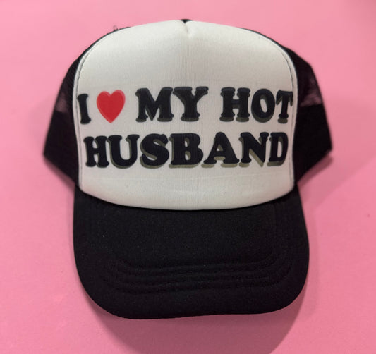 I ❤️ My Hot Husband Hat Oops