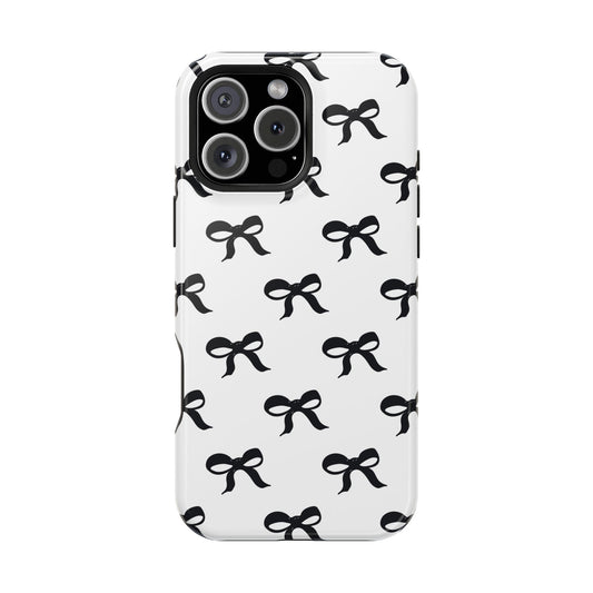 Black Bow Magsafe Phone case