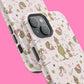 Pink Christmas Grinch Magsafe Phone Case