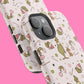 Pink Christmas Grinch Magsafe Phone Case