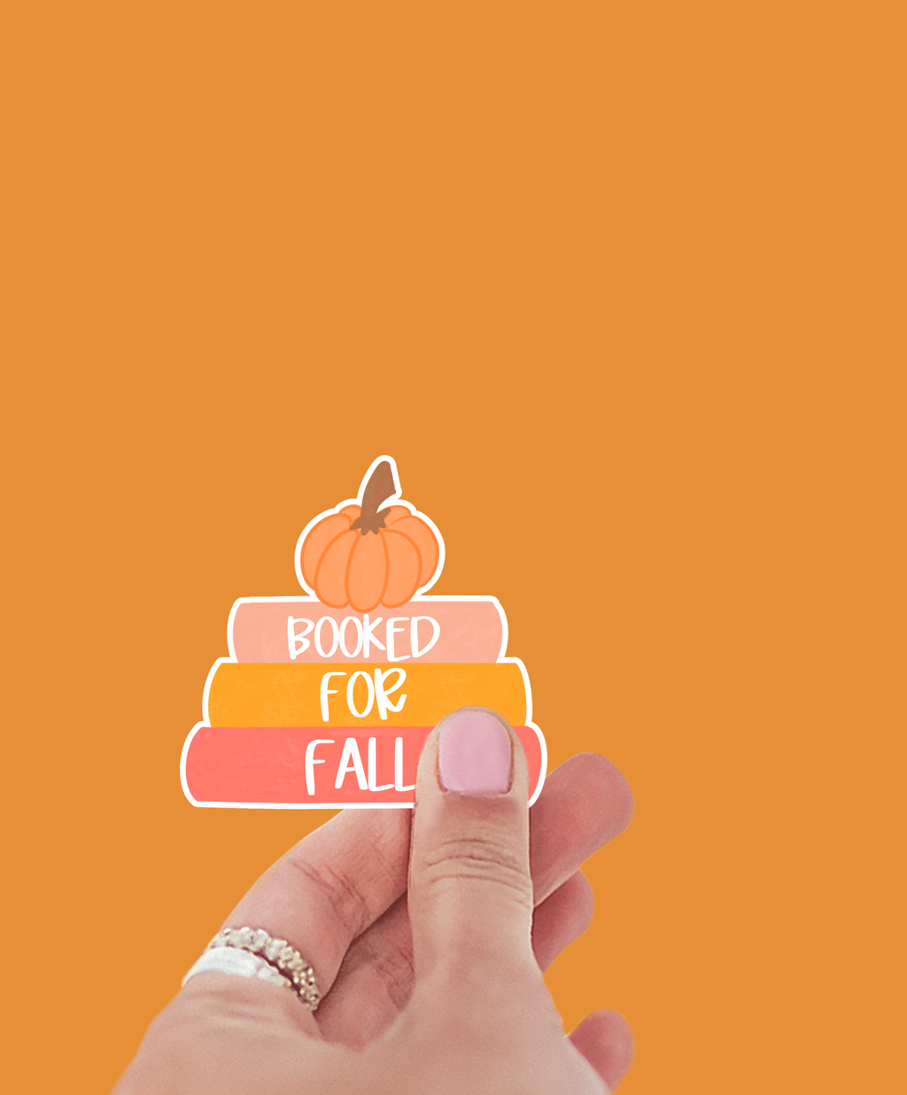 Booked For Fall Sticker