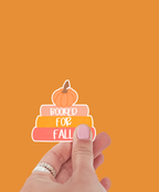 Booked For Fall Sticker