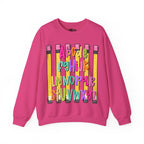Alphabet Pencil Crewneck Sweatshirt