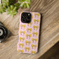 Pencil Coquette Bow Yellow Magsafe Phone Case