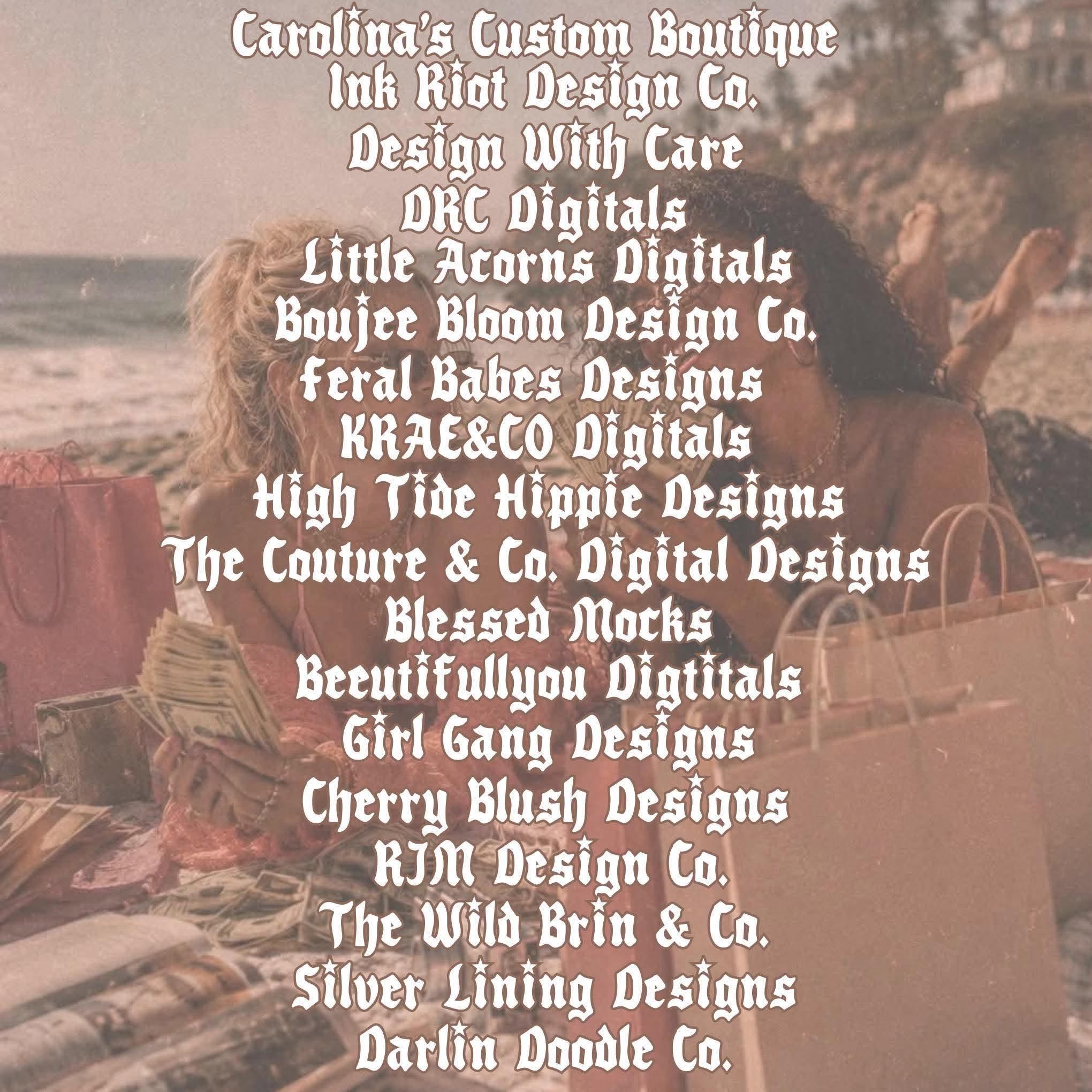 BROKE BITCHES COLLAB PART 2 (DIGITAL DESIGNS)