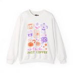 No Tricks, Just Coffee Sweatshirt