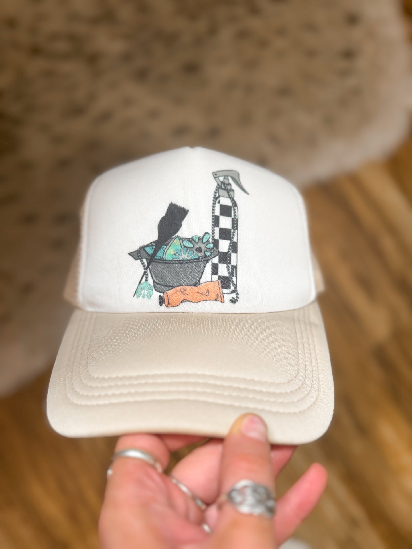 HAIRSTYLIST TRUCKER HAT