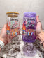 I like my books spicy and my coffee icy glass can clear or purple
