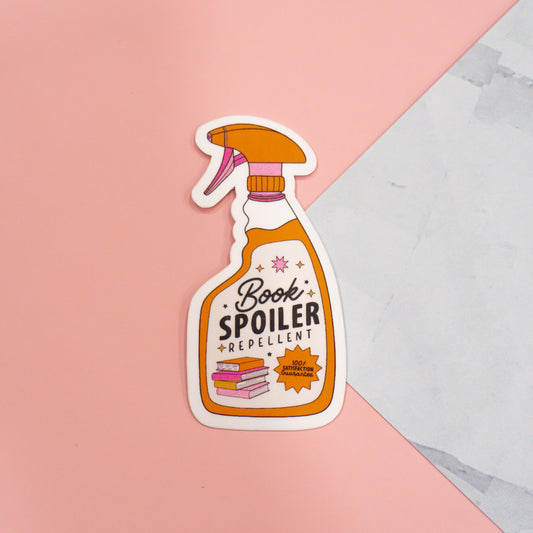 Book Spoiler Repellent Sticker